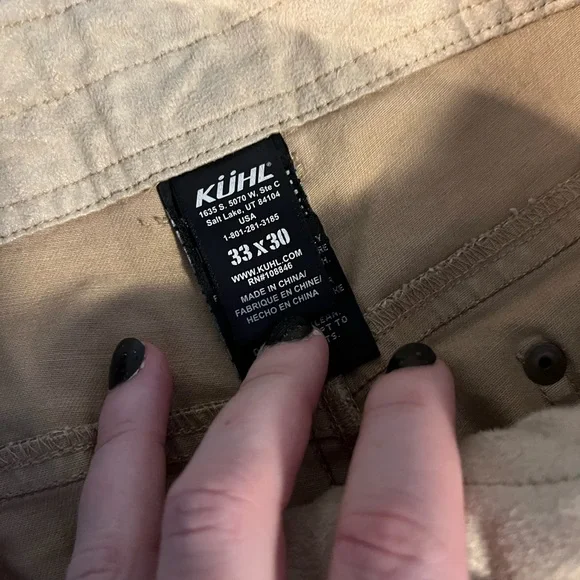 Kuhl Men's Brown Pants - Picture 4 of 5